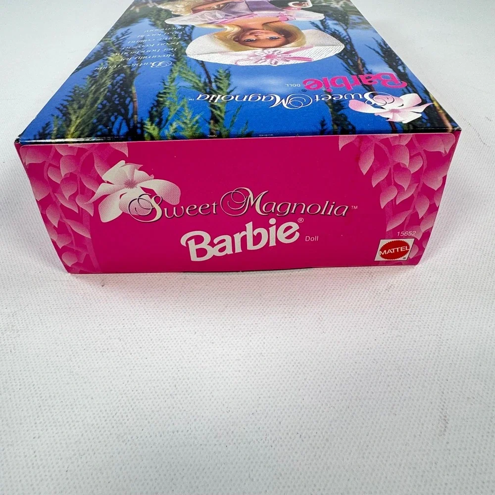 Mattel Sweet Magnolia Barbie Special Edition 1996 Floral Gown Parasol 15652 NEW